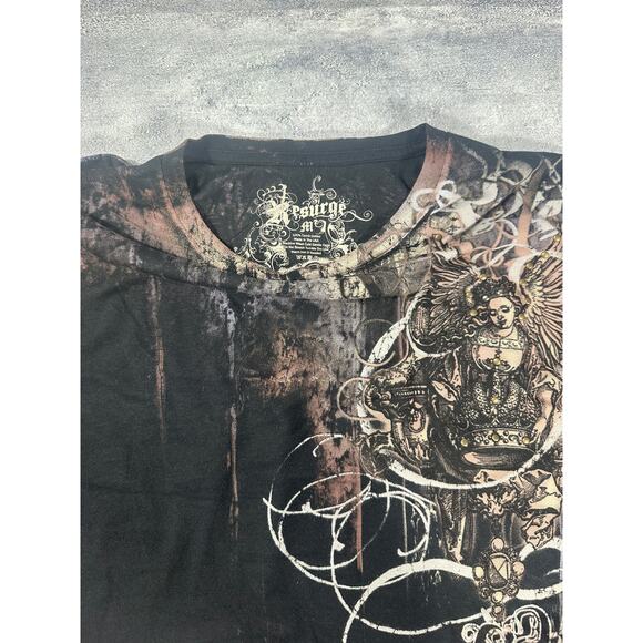 Resurge Angel Graphic Long Sleeve Shirt ~S, M, L, XL, XXL~ - Picture 6 of 10